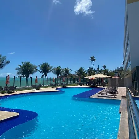 Tabatinga Residence Flat Pe Na Areia II Conde  Exterior photo