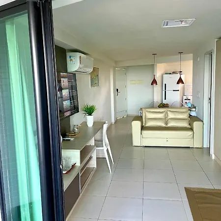 Tabatinga Residence Flat Pe Na Areia II Conde  Exterior photo