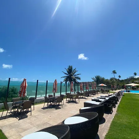 Tabatinga Residence Flat Pe Na Areia II Conde  Exterior photo